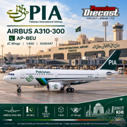 PIA - Pakistan International Airlines Airbus A310-300 / AP-BEU / JC Wings / 1:400 / XX40447