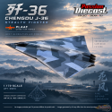 (Preorder)(Free shipping)  Chengdu  J-36 Stealth Fighter PLAAF, China  Air Force  -  1:72-  Air Force 1 - AF1-0324
