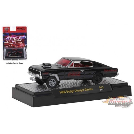 M2 Coca-Cola 1966 Dodge Charger Gasser - M2 Machines 1:64 - 52500 A11 A