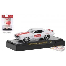 (Web Only)  Coca-Cola 1969 Chevrolet Camaro Z/28 - M2 Machines 1:64 - 52500 A11 B
