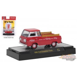 (Web Only)  Coca-Cola 1965 Ford Econoline Truck - M2 Machines 1:64 - 52500 A11 C