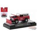 (Web Only) M2 Coca-Cola  1966 Ford Bronco with Snow Plow - M2 Machines 1:64 - 52500 A08 C