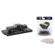 (Web Only) 1969 Chevrolet Camaro SS RS Fathom Green  with Black Vinyl Top. - Auto-Drivers R 75 - M2 Machines 1:64 - 11228-75 B
