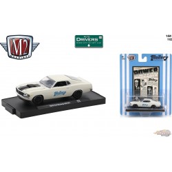 (Web Only) 1970 Ford Mustang 428 SCJ "Mallory" Wimbledon White - Auto-Drivers R 75 - M2 Machines 1:64 - 11228-75 C