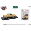(Web Only) 1958 Chevrolet Impala Anniversary Gold Metallic with Honey  Beige Top.- Auto-Drivers R 69 - M2  1:64 - 11228-69 C