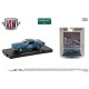 (Web Only) 1965 Ford Mustang Fastback  no 525 "Crane Cams" Twilight Turquoise Metallic- Auto-Drivers R 69 - M2 1:64 - 11228-69 D