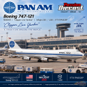 (Preorder)(Free shipping) Pan Am Boeing 747-121 / N656AA / Inflight 200 / 1:200 / IF741PA0626P