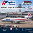 (Preorder)(Free shipping) Wardair Canada McDonnell-Douglas DC-10-30 "Polished" / C-GXRB / Inflight 200 / 1:200 / IF103WD0825P