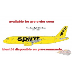 Spirit Airlines Airbus A320 "Final Revenue Flight" / N604KK / Gemini Jets 1:400 / GJNKS2442