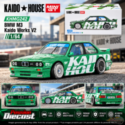 BMW M3 Kaido Works V2 - Vert - Mini GT & Kaido★House 1/64 - KHMG242 Passion Diecast