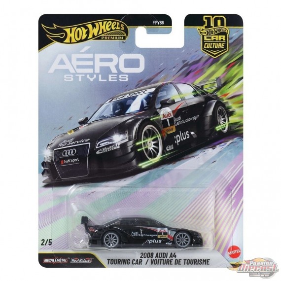 Car Culture 10th Anniversary 2026 U Case - Aero Style - 2008 Audi A4 Touring - Hot Wheels 1:64 - JKF04