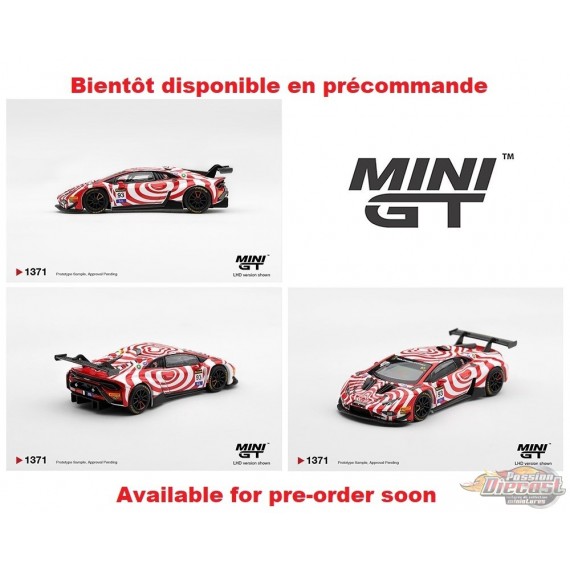 Lamborghini Huracan GT3 EVO2 No.93 Wall Racing 2025 Bathurst 12 hrs - Mini GT - 1:64 - MGT01371 Passion Diecast