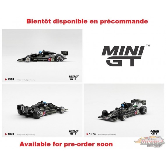 Lotus 78 No.6 Ronnie Peterson 1978 S. African GP Winner - Mini GT - 1:64 - MGT01374 Passion Diecast