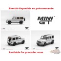 (Preorder) Mercedes-AMG G 63 Silver Metallic - Mini GT - 1:64 - MGT01375