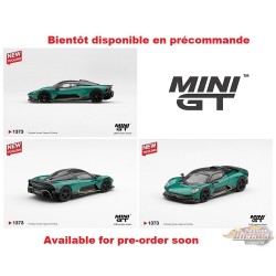 Aston Martin Valhalla Podium Green - Mini GT - 1:64 - MGT01373 Passion Diecast
