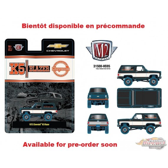 1973 Chevrolet K5 Blazer Special Edition - Hobby Exclusive - M2 Machine - 1:64 - 31500-HS95 Passion Diecast