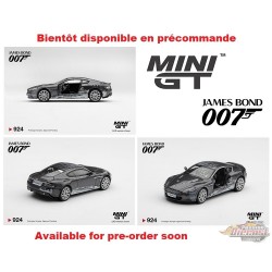 Aston Martin DBS Quantum of Solace Battle Damaged - Emballage anglais - Mini GT - 1:64 - MGT00924-007E Passion Diecast