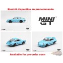 (Preorder) Porsche 911 Carrera RS 2.7 - Bleu Golfe avec intérieur noir - Mini GT - 1:64 - MGT01365