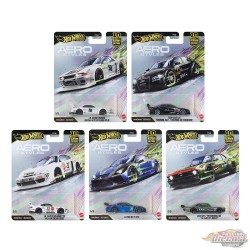 Hot Wheels Car Culture 1:64 - 10th Anniversary 2026 - Areo Style - Release U - Set Of 5 Cars - FPY86-961U