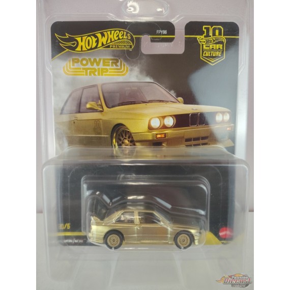 '92 BMW M3 "Gold Chase" - from Power Trip - Hot Wheels 1:64 - JKF32