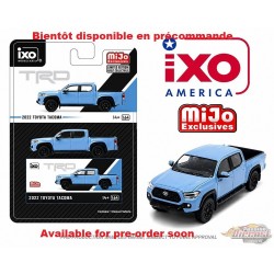 Toyota Tacoma 2022 - Bleu Cavalerie - Édition Limitée - IXO Models - 1:64 - IAPR1040 Passion Diecast