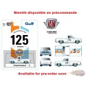 (Preorder) 1973 Chevrolet Custom Deluxe 10 GULF - Blanc - Hobby Exclusive - M2 Machine - 1:64 - 31500-HS92