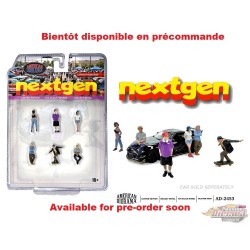 Ensemble de 6 figurines Nextgen - American Diorama 1/64 - AD-2453 Passion Diecast