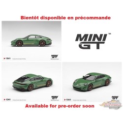 Porsche 911 (992) GT3 Touring - Vert Auratium - Mini GT - 1:64 - MGT01341 Passion Diecast