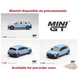 (Preorder) Hyundai Ioniq 5 N Performance - Blue Pearl - Korea Exclusives - Mini GT - 1:64 - MGT01345