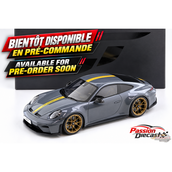 Porsche 911 992.2 GT3 Touring Gris ardoise Neo 2025 - 1/18 - GT SPIRIT - GT577 Passion Diecast