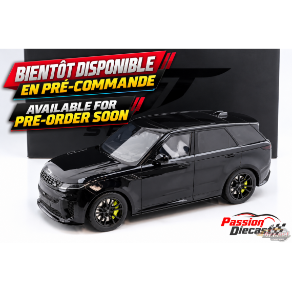 Range Rover Sport SV Edition Two Ligurian black 2024 - 1/12 - GT SPIRIT - GT555 Passion Diecast