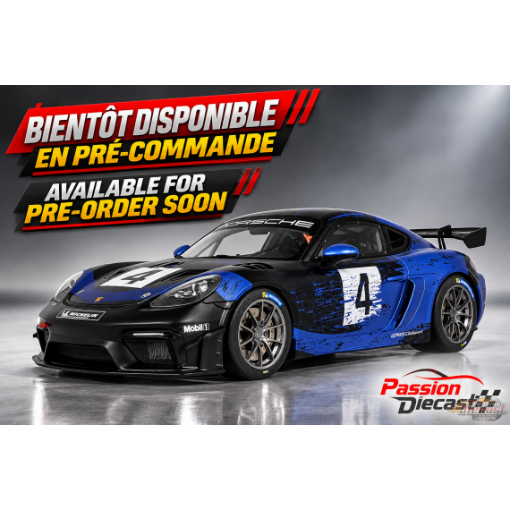 Porsche Cayman 718 GT4 RS Clubsport 2021 - OTTO - 1/18 - OT469 - Passion Diecast 