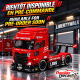 LBWK UD Quon 2022 Super Silhouette - Rouge - GCD - 1:64 - KS-099-790 Passion Diecast