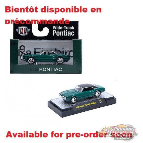 1968 Pontiac Firebird 440 - Auto-Thentics Release 112 2026 - M2 Machine - 1:64 - 32500-112 A Passion Diecast