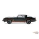 Chevrolet Camaro Z28 1977, noire avec des bandes orange - IXO Models - 1:64 -   IA64023