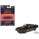 Chevrolet Camaro Z28 1977, noire avec des bandes orange - IXO Models - 1:64 -   IA64023