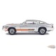 1979 Chevrolet Camaro Z28 - Silver with Orange Stripes - IXO Models - 1:64 -  IA64024