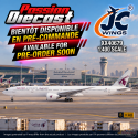 (Preorder) Qatar Airways Boeing 777-300ER "All White" / A7-BOC / JC Wings / 1:400 / XX40679