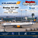Icelandair Boeing 757-300 "With Winglets" / TF-FIX /  JC Wings / 1:400 / XX40459X