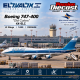 El Al Israel Airlines Boeing 747-400 "Old Colors" / 4X-ELC /  JC Wings  1:200 /  XX20628