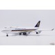Singapore Airlines Boeing 747-400  / "Megatop / 9V-SPM / JC Wings / 1:200 / XX20605