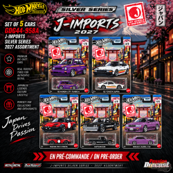 Hot Wheels 1:64  J-Imports Series 2027 Assortment SET OF 5 CARS - GDG44-958A Passion Diecast
