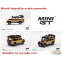 (Preorder) Land Rover Defender 110 1998 Camel Trophy Tierra del Fuego CT.24 Italy - Mini GT - 1:64 - MGT01380