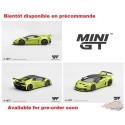 (Preorder) Lamborghini Huracán LB★WORKS Lime Metallic - Mini GT - 1:64 - MGT01377