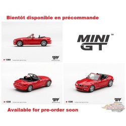 BMW Z3 Hellrot Rouge - Mini GT - 1:64 - MGT01386 Passion Diecast