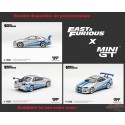 (Preorder) Nissan Skyline GT-R C-West 2 Fast 2 Furious Brian OConner - Mini GT - 1:64 - MGT01252