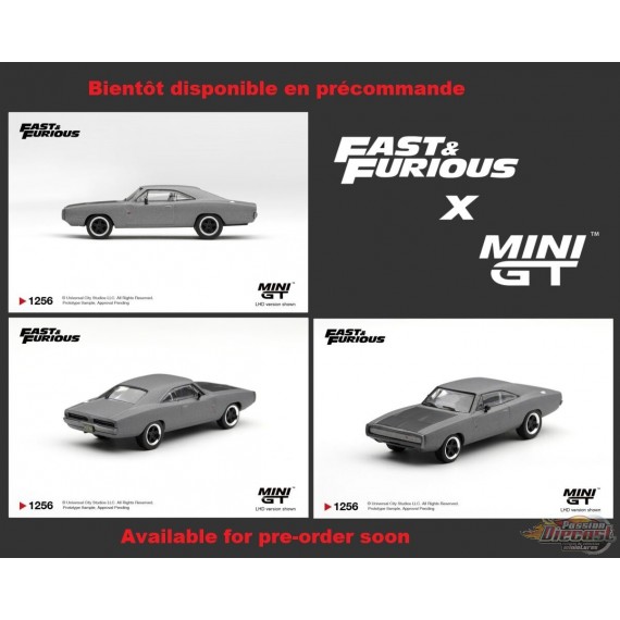 Dodge Charger Fast Five Dominic Toretto - Mini GT - 1:64 - MGT01256 Passion Diecast