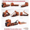 (Preorder) Scania 770S B8x4NA Hooklift Flatbed Orange - Mini GT - 1:64 - MGT01392