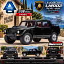 (Preorder)(Free shipping) Lamborghini LM002 Rambo Lambo (Nero Tenebre) - Autoart 1/18 - 74550