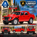 (Preorder)(Free shipping) Lamborghini LM002 Rambo Lambo (Rosso Siviglia) - Autoart 1/18 - 74551